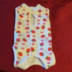 NWOT - Strawberry Pet Shirt